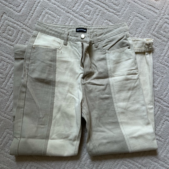 2 Tone Mom Jeans - Picture 2 of 4